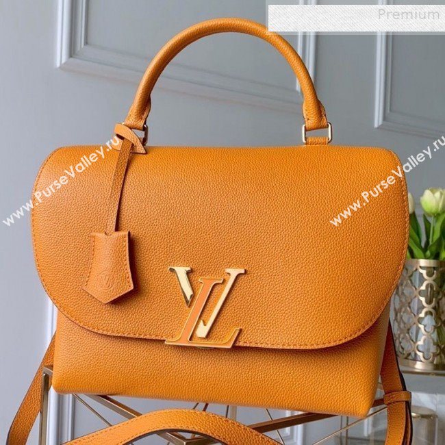Louis Vuitton Volta LV Flap Top Handle Bag M55214 Yellow 2019 (FANG-9081404)