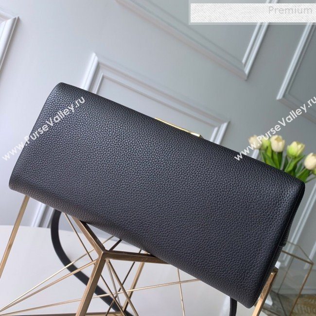 Louis Vuitton Volta LV Flap Top Handle Bag M53771 Black 2019 (FANG-9081403)