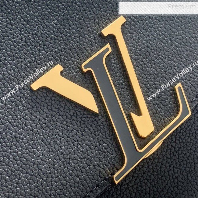 Louis Vuitton Volta LV Flap Top Handle Bag M53771 Black 2019 (FANG-9081403)