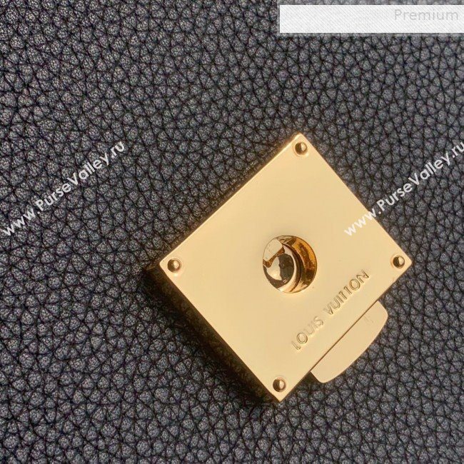 Louis Vuitton Volta LV Flap Top Handle Bag M53771 Black 2019 (FANG-9081403)