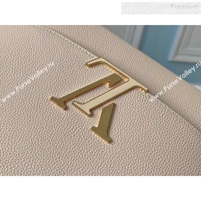 Louis Vuitton Volta LV Flap Top Handle Bag M55060 Cream White 2019 (FANG-9081406)