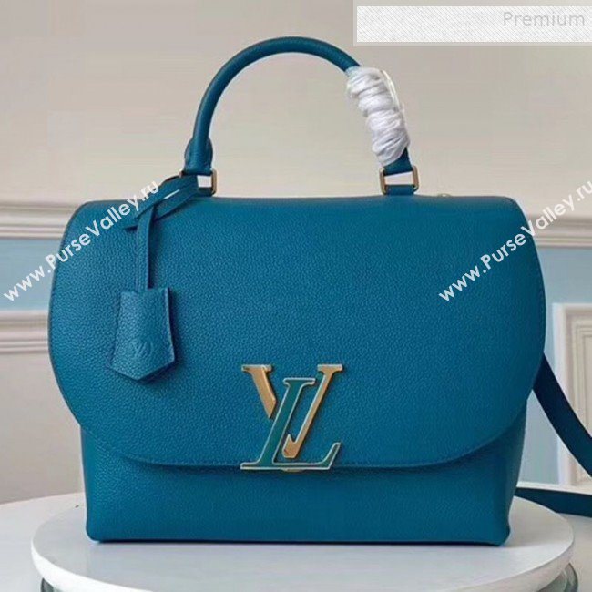 Louis Vuitton Volta LV Flap Top Handle Bag M55222 Blue 2019 (FANG-9081405)