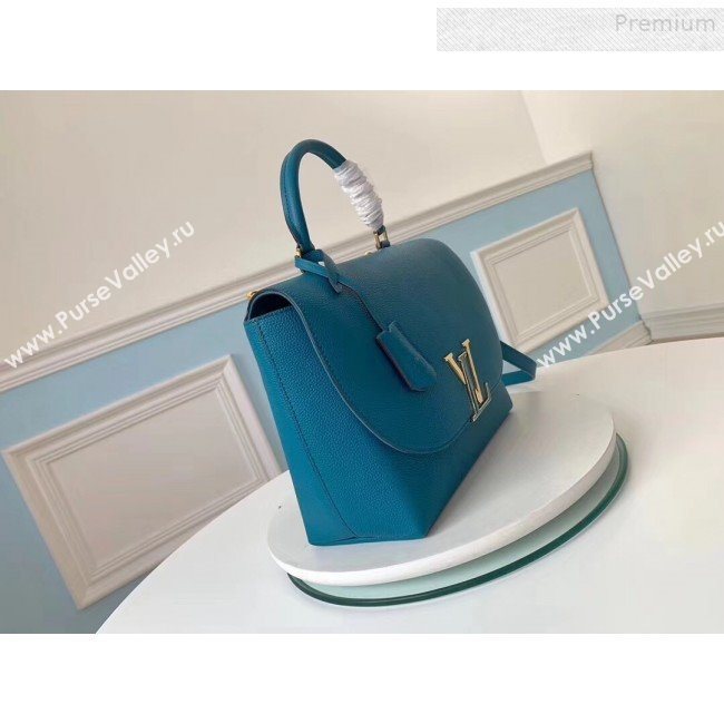 Louis Vuitton Volta LV Flap Top Handle Bag M55222 Blue 2019 (FANG-9081405)