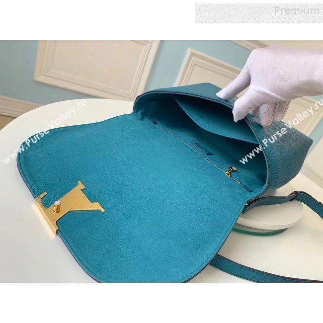 Louis Vuitton Volta LV Flap Top Handle Bag M55222 Blue 2019 (FANG-9081405)