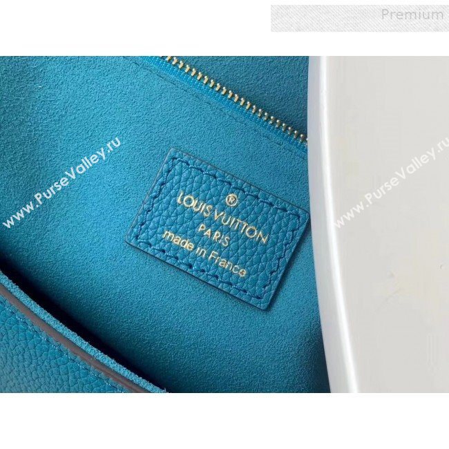 Louis Vuitton Volta LV Flap Top Handle Bag M55222 Blue 2019 (FANG-9081405)