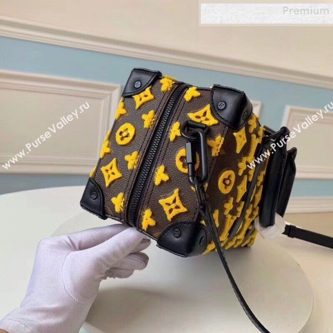 Louis Vuitton Mens Runway Box Top Handle Bag in Monogram Embroidery M44483 2019 (GAOS-9081410)