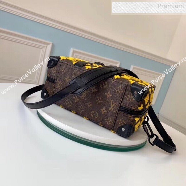 Louis Vuitton Mens Runway Box Top Handle Bag in Monogram Embroidery M44483 2019 (GAOS-9081410)