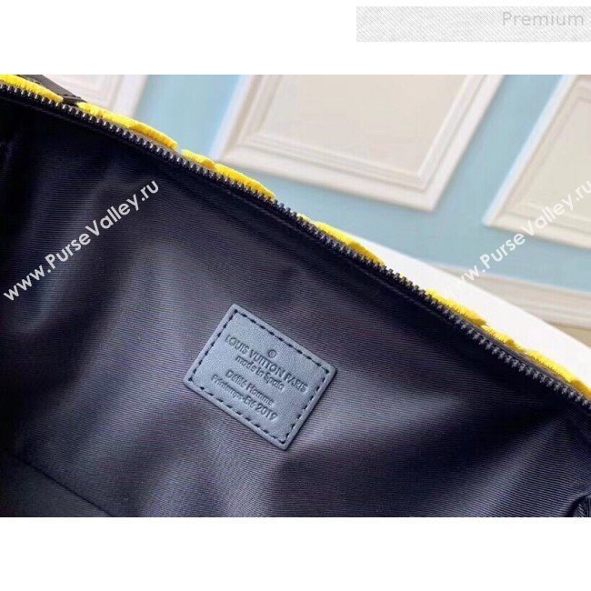 Louis Vuitton Mens Runway Box Top Handle Bag in Monogram Embroidery M44483 2019 (GAOS-9081410)