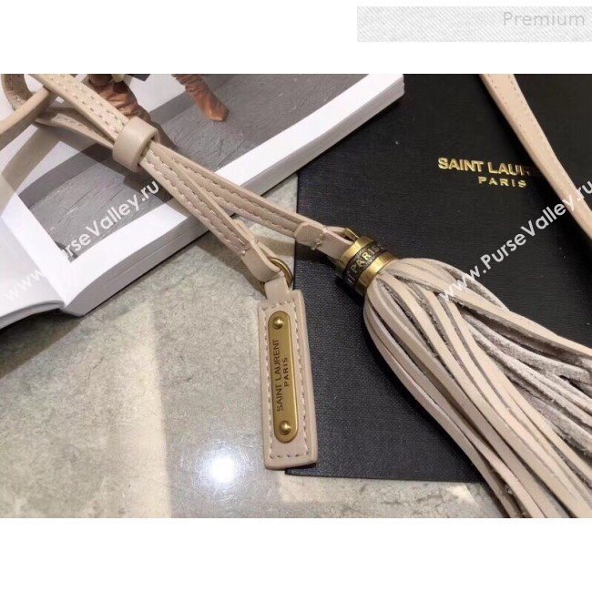 Saint Laurent Lou Camera Shoulder Bag in Quilted Leather 520534 Nude 2018 (KTS-9081509)