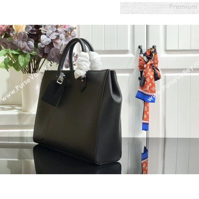 Louis Vuitton Mens Grand Sac Epi Leather Tote M55185 Black 2019 (HAIT-9101428)