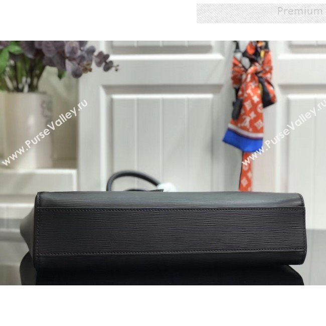 Louis Vuitton Mens Grand Sac Epi Leather Tote M55185 Black 2019 (HAIT-9101428)