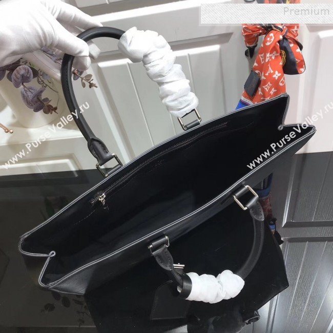 Louis Vuitton Mens Grand Sac Epi Leather Tote M55185 Black 2019 (HAIT-9101428)
