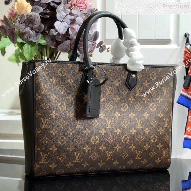 Louis Vuitton Mens Grand Sac Monogram Canvas Tote M55185 2019 (HAIT-9101430)