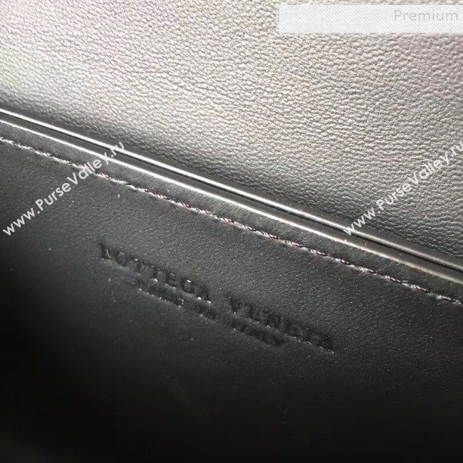 Bottega Veneta Mini Smooth Calfskin BV Classic Ronde Shoulder Bag Black 2019 (WT-9101842)