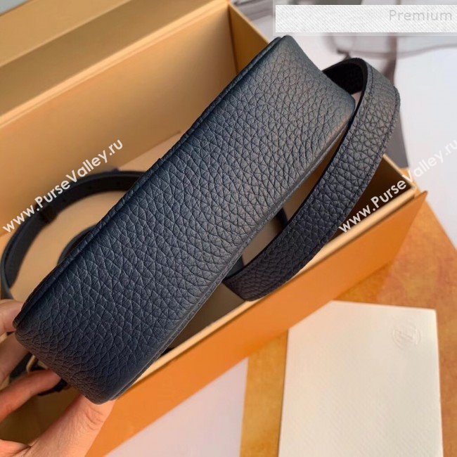 Louis Vuitton Mens Danube Slim PM Shoulder Bag M55164 Black 2019 (KIKI-9101765)