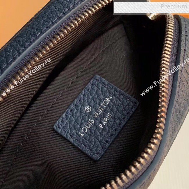 Louis Vuitton Mens Danube Slim PM Shoulder Bag M55168 Navy Blue 2019 (KIKI-9101764)