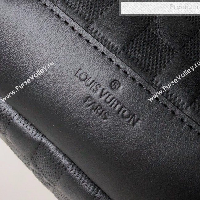 Louis Vuitton Mens Avenue Damier Leather Sling Shoulder Bag N41720 Black 2019 (KD-9101780)