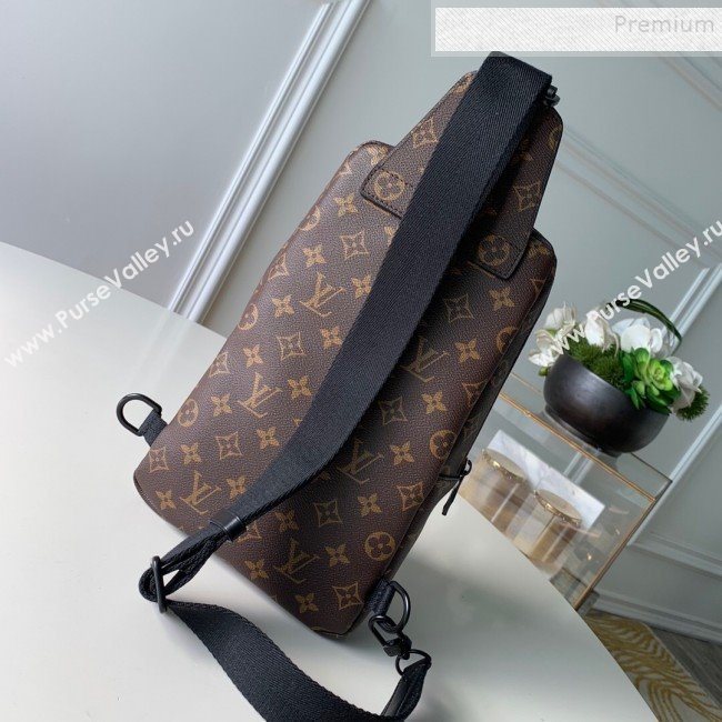 Louis Vuitton Mens Avenue Monogram Canvas Sling Shoulder Bag M41719 2019 (KD-9101777)