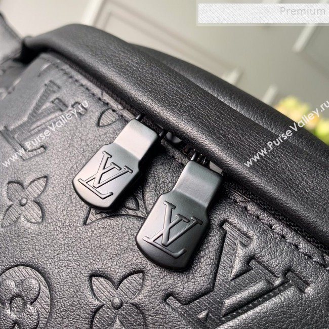 Louis Vuitton Mens Discovery Monogram Empreinte Leather Bumbag/Belt Bag M44388 Black 2019 (KD-9101784)