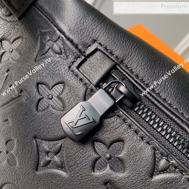 Louis Vuitton Mens Discovery Monogram Empreinte Leather Bumbag/Belt Bag M44388 Black 2019 (KD-9101784)