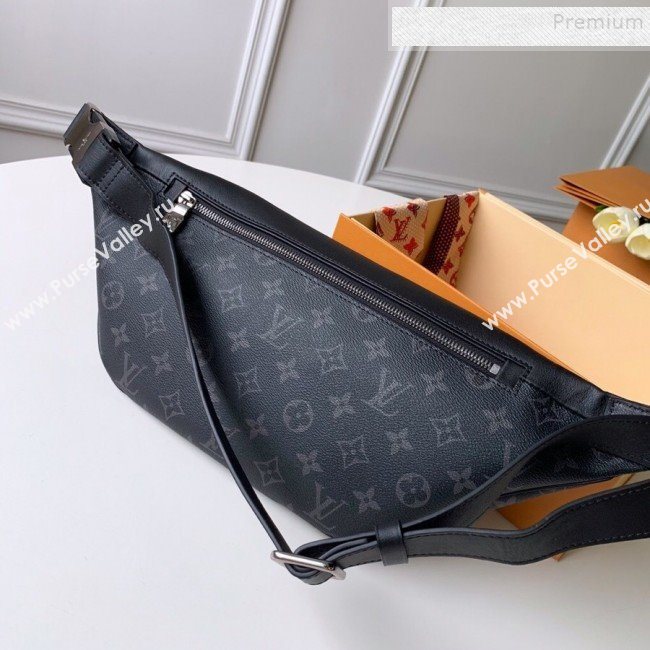 Louis Vuitton Mens Discovery Monogram Canvas Bumbag/Belt Bag M44336 Black 2019 (KD-9101783)