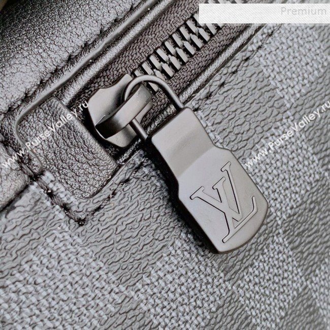 Louis Vuitton Mens Discovery Damier Graphite Canvas Bumbag/Belt Bag N40187 Black 2019 (KD-9101781)