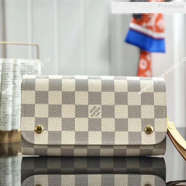 Louis Vuitton Kasai Damier Azur Canvas Clutch N58080 2019 (HAIT-9102243)