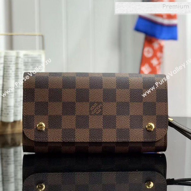 Louis Vuitton Kasai Damier Ebene Canvas Clutch N58080 2019 (HAIT-9102244)