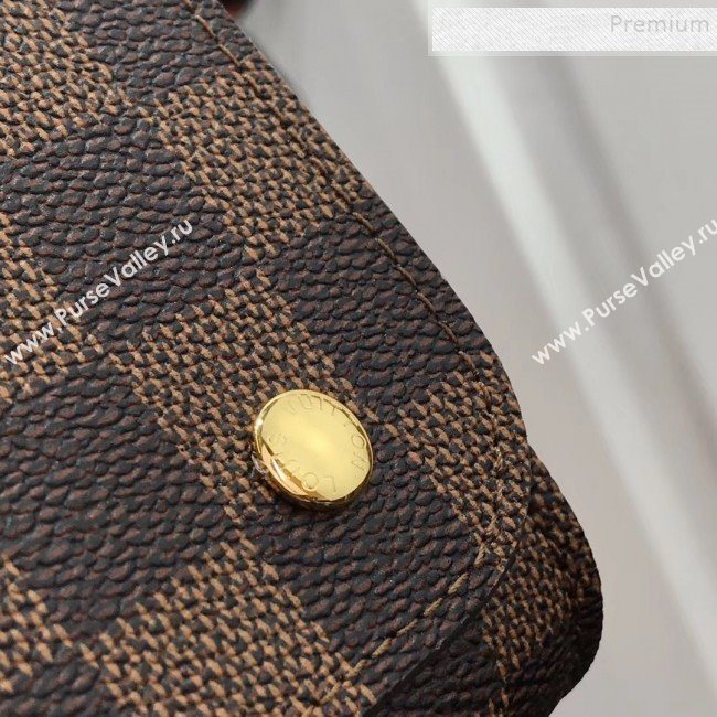 Louis Vuitton Kasai Damier Ebene Canvas Clutch N58080 2019 (HAIT-9102244)