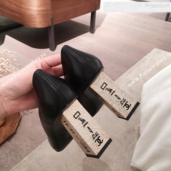 Chanel Lambskin Metal High-Heel Pumps G34905 Black 2019 (HQG-9102535)