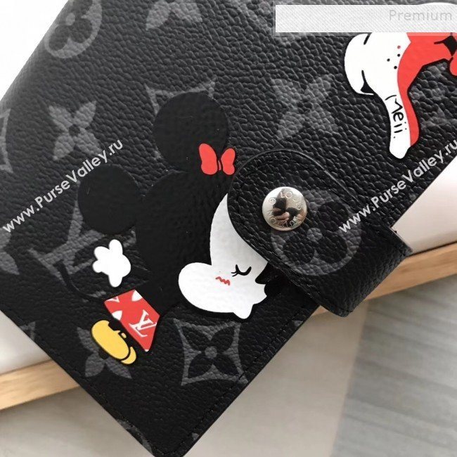 Louis Vuitton Monogram Canvas Print Small Ring Agenda Book Cover R20005 02 2019 (YILU-9103139)