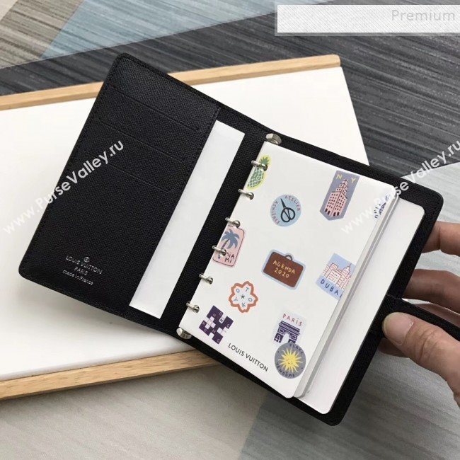 Louis Vuitton Monogram Canvas Print Small Ring Agenda Book Cover R20005 02 2019 (YILU-9103139)