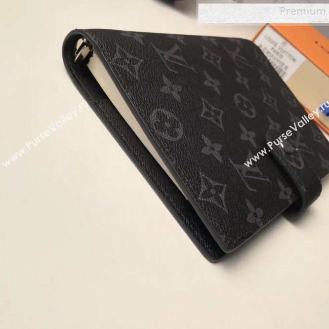 Louis Vuitton Monogram Canvas Medium Ring Agenda Book Cover R20105 05 2019 (YILU-9103142)