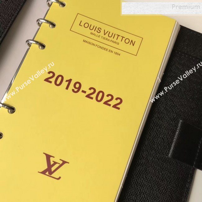 Louis Vuitton Monogram Canvas Medium Ring Agenda Book Cover R20105 05 2019 (YILU-9103142)
