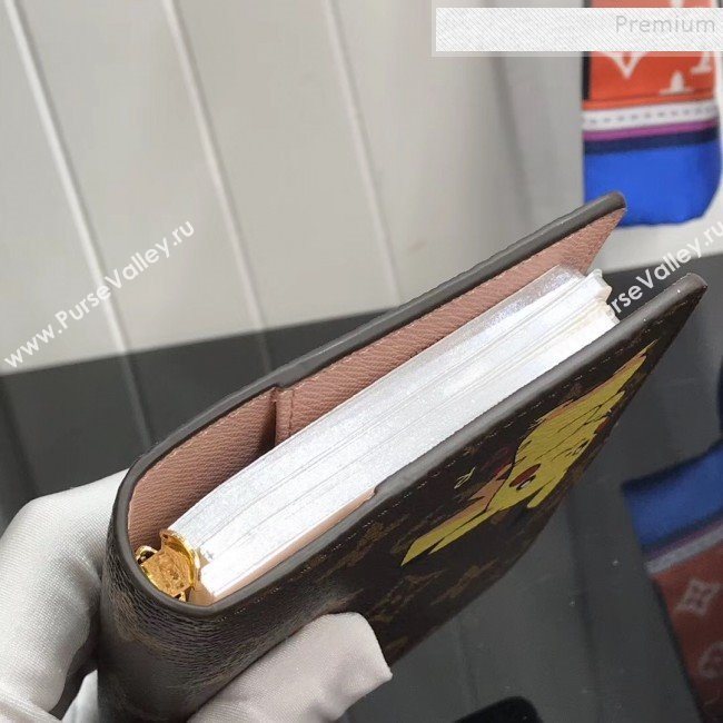 Louis Vuitton Monogram Canvas Pikachu Print Small Ring Agenda Book Cover R20005 07 2019 (YILU-9103144)