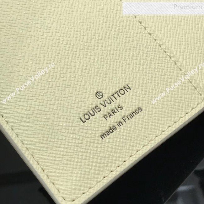 Louis Vuitton Damier Azur Canvas Small Ring Agenda Book Cover R20706 08 2019 (YILU-9103145)