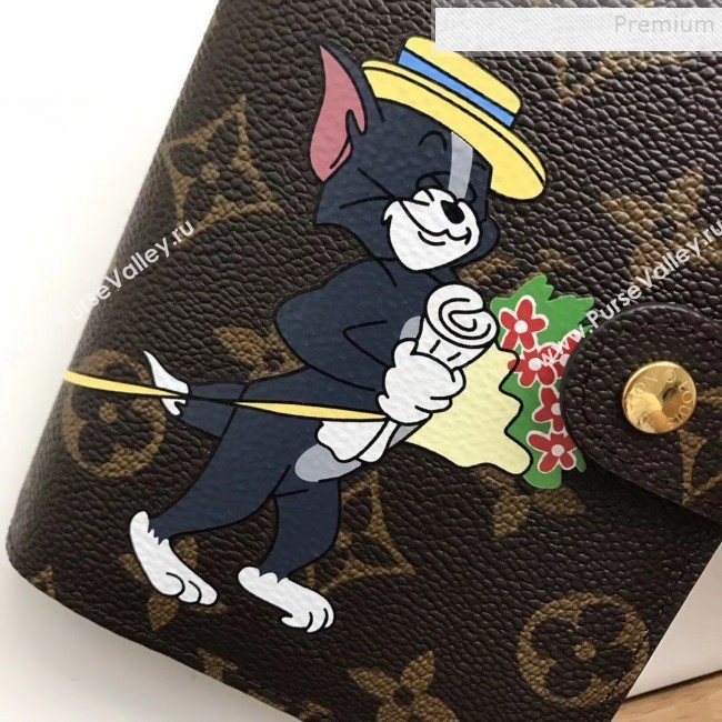 Louis Vuitton Monogram Canvas Print Small Ring Agenda Book Cover R20005 01 2019 (HY-9103138)