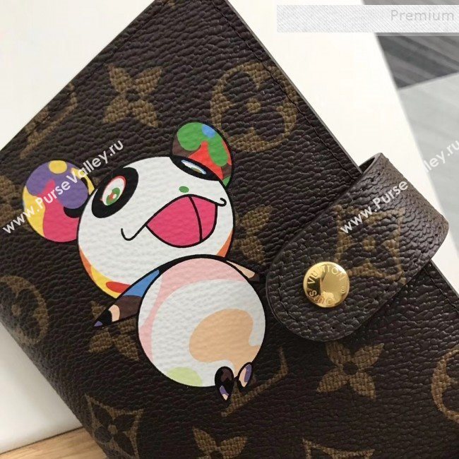 Louis Vuitton Monogram Canvas Print Small Ring Agenda Book Cover R20005 09 2019 (YILU-9103146)