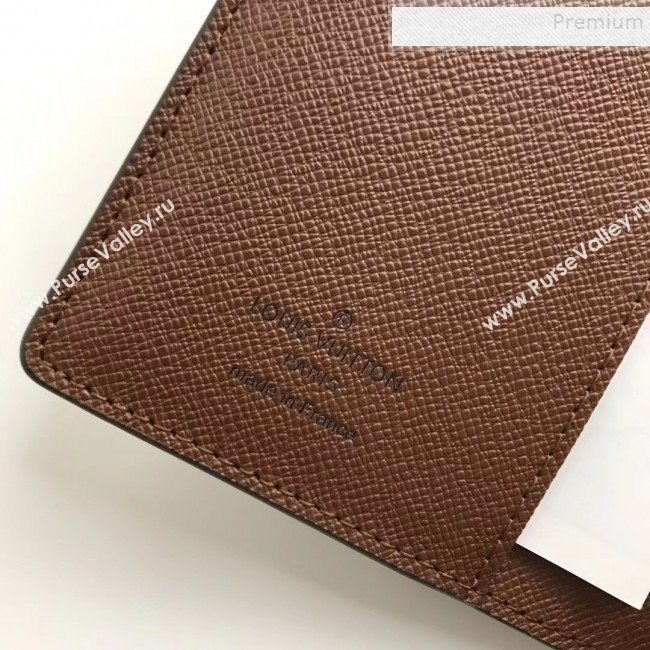 Louis Vuitton Monogram Canvas Print Small Ring Agenda Book Cover R20005 09 2019 (YILU-9103146)