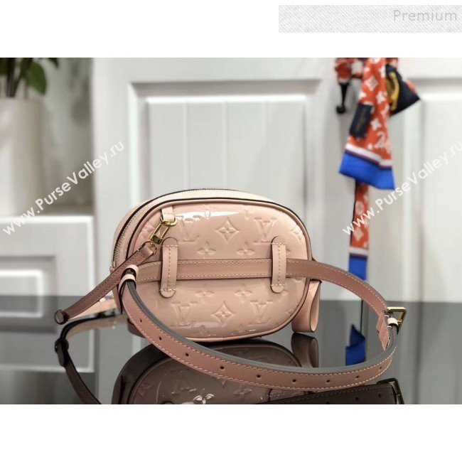 Louis Vuitton Monogram Patent Leather Belt Bag M90531 Pink 2019 (HAIT-9102843)