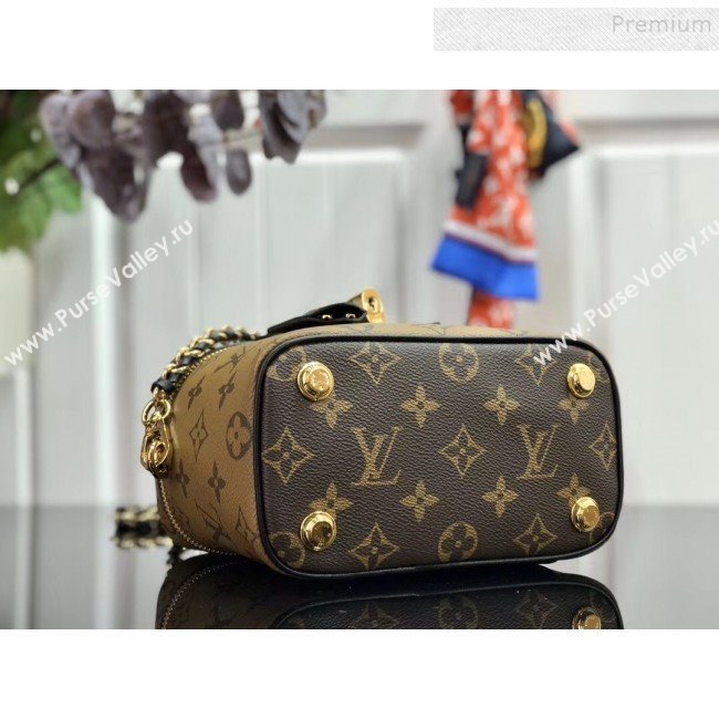 Louis Vuitton Monogram Canvas Flap Cosmetic Top Handle Bag M42264 Yellow 2019 (HAIT-9102845)