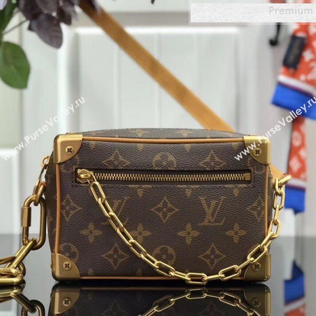 Louis Vuitton Mens Monogram Canvas Mini Soft Trunk Box Shoulder Bag M44480 2019 (HAIT-9102847)