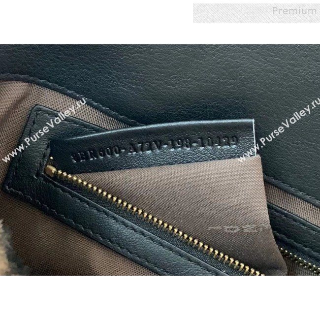 Fendi Baguette Sheepskin Medium Bag Brown/Black 2019 (AFEI-9103010)