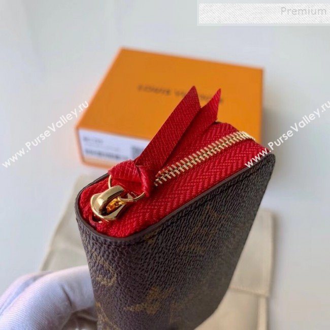 Louis Vuitton Zippy Multicartes Card Holder M61299 Red 2019 (KIKI-9102823)