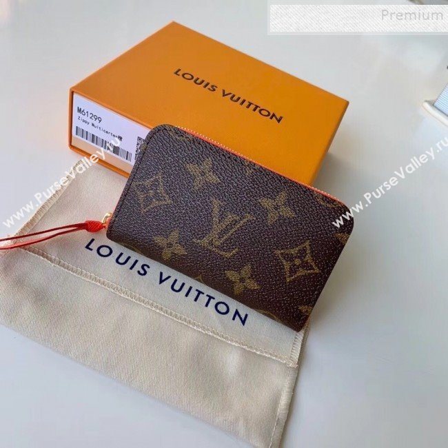 Louis Vuitton Zippy Multicartes Card Holder M64303 Orange 2019 (KIKI-9102822)