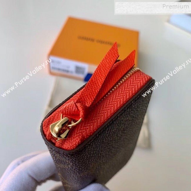 Louis Vuitton Zippy Multicartes Card Holder M64303 Orange 2019 (KIKI-9102822)