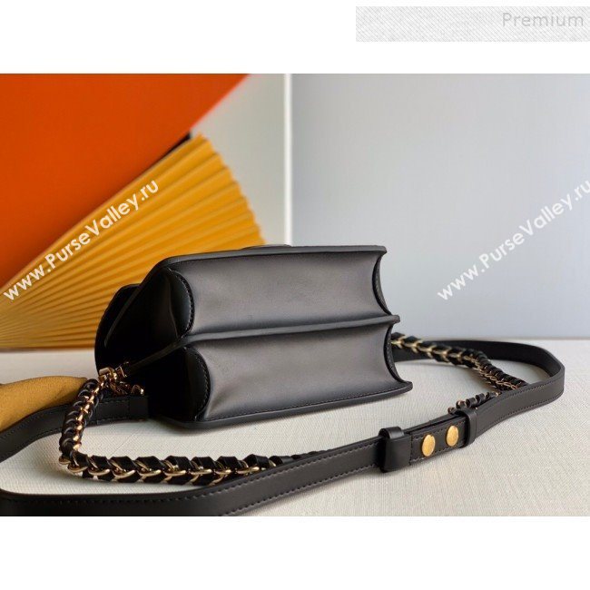 Louis Vuitton Mini Dauphine Epi Leather Shoulder Bag M90499 Black 2019 (KD-9102830)