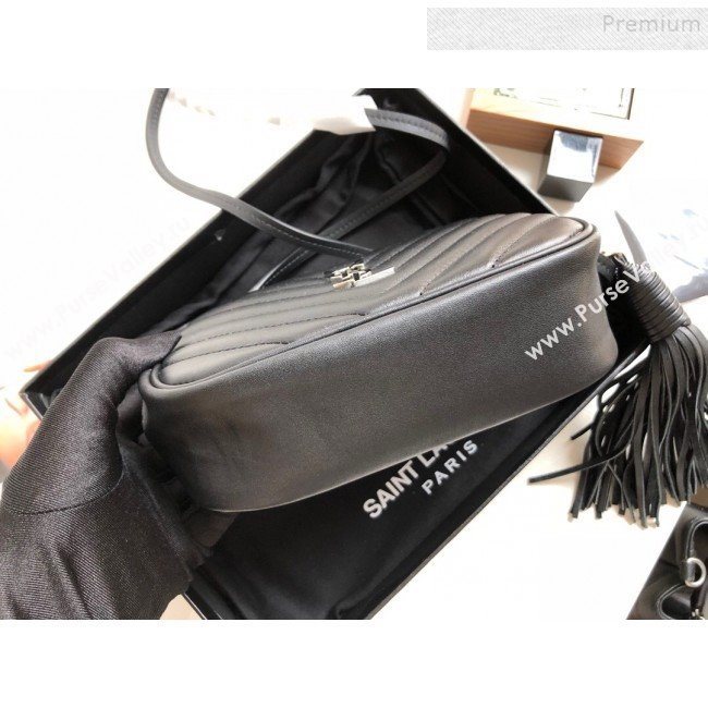 Saint Laurent Blogger Small Camera Shoulder Bag in Monogram Leather 425316 Black 2019 (KTSD-9103103)