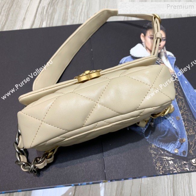 Chanel Quilted Leather 19 Belt Bag/Waist Bag Nude 2019  (FM-9110435)