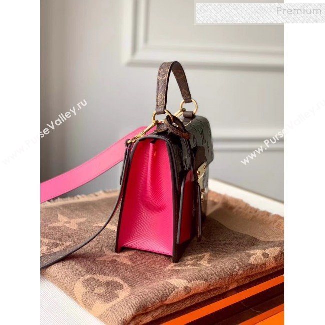 Louis Vuitton Spring Street in Monogram Vernis Leather M90502 Metallic Grey 2019 (KIKI-9110436)